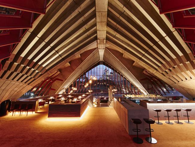 ESCAPE: Bennelong Restaurant and Bar, Sydney Opera House/ Picture: Bennelong