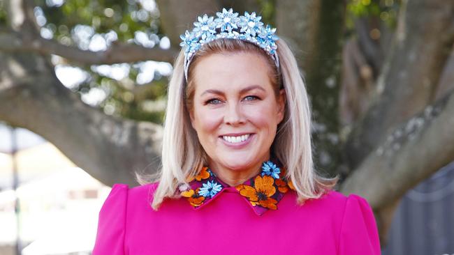 WEEKEND TELEGRAPHS -  15/10/22  MUST CHECK WITH PIC EDITOR JEFF DARMANIN BEFORE USING -Spring racing at Royal Randwick on the TAB Everest Day. Samantha Armytage pictured. Picture: Sam Ruttyn