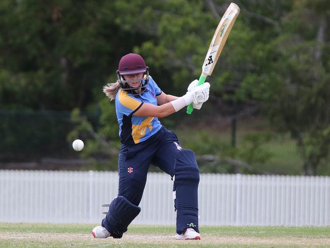 Gold Coast Dolphins all-rounder Amy Riddell. Picture: Mike Batterham