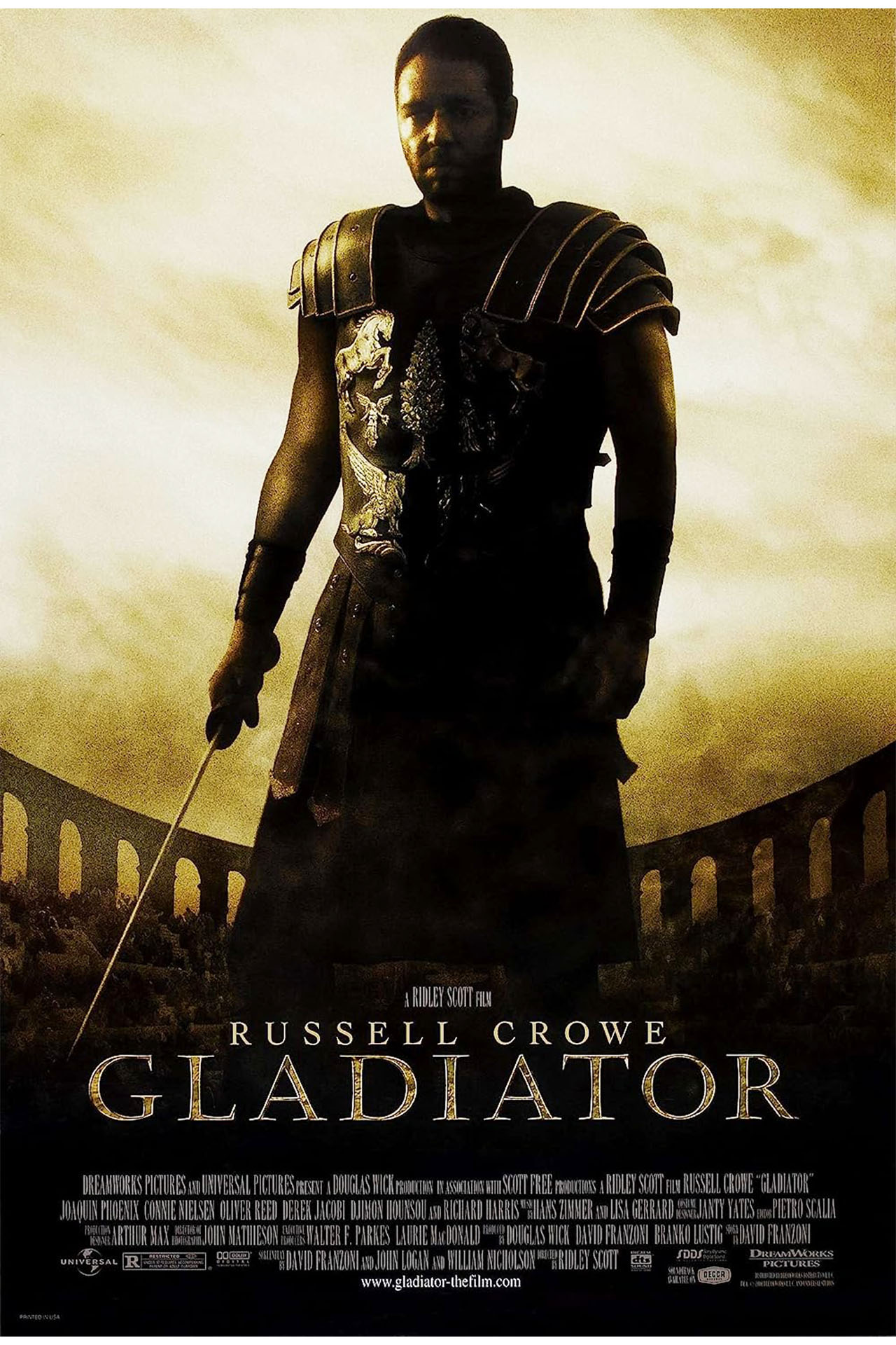 <h3>Hans Zimmer, <i>Gladiator </i>(2000)</h3><p>&nbsp;</p><p>No list of the best film scores could exist without mentioning the GOAT Hans Zimmer. That German madman is responsible for half of the best scores of this century and the last. <i>Interstellar, Dune, </i>the goddamn <i>Lion King</i>—if you ever get the chance to see him in concert, you better do it. But, despite a catalogue of scores that any composer would be enviable of, Zimmer has one that stands above the rest. Classically brilliant, compelling and downright emotional, this is a score that can invigorate you on your worse days. Not sure? We dare you to put on ‘Now We Are Free’ without getting the urge to run through a wall. — <i>Charlie Calver</i> </p><p>&nbsp;</p><p><iframe style="border-radius: 12px;" src="https://open.spotify.com/embed/album/1yqkE2BoMZaQRABJRJT2HZ?utm_source=generator" width="100%" height="352" frameborder="0" allowfullscreen="allowfullscreen"></iframe></p>