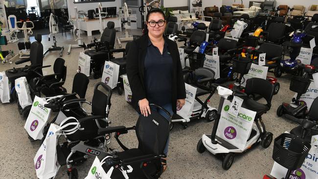 Aidacare manager Tamara Keller at the news premises in Ingham Road. Picture: Evan Morgan