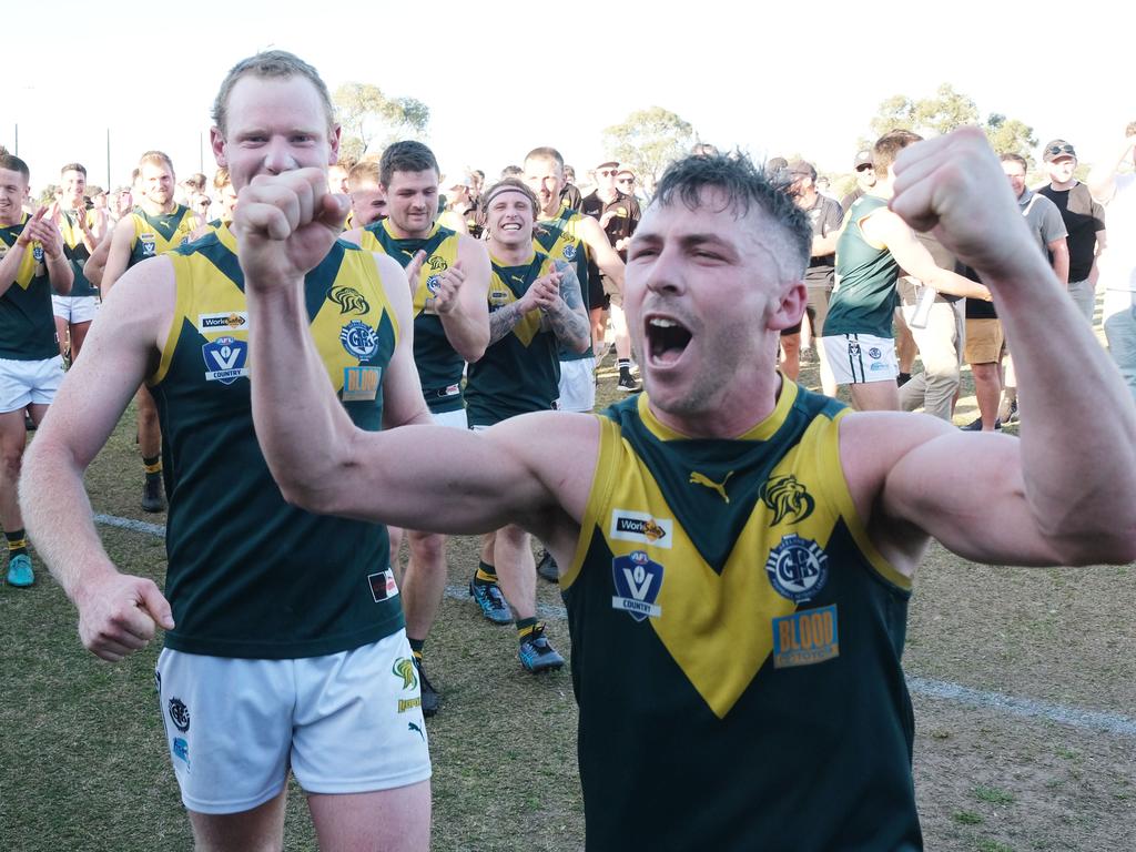 Football . GFL Preliminary Final: St Mary's v Leopold.Marcus Thompson Picture: Mark Wilson