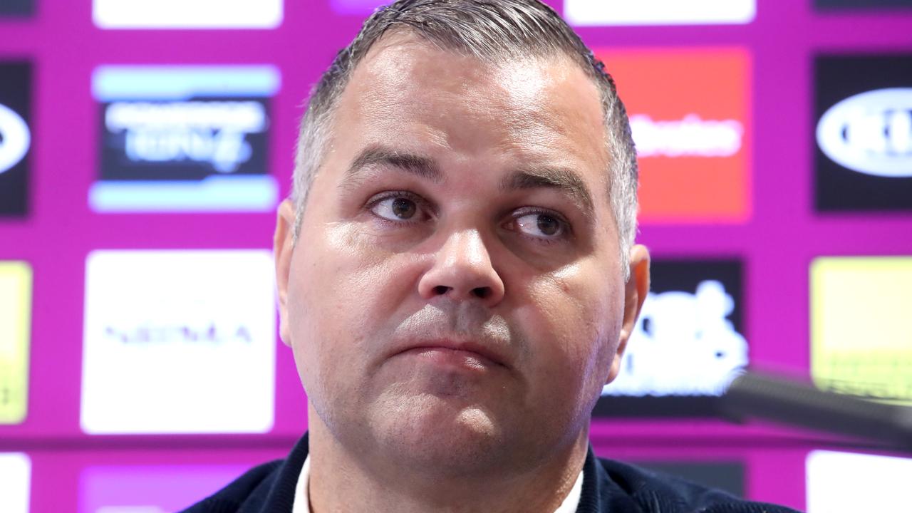 Former Broncos coach Anthony Seibold is keen to coach again. Picture: Jono Searle/Getty Images