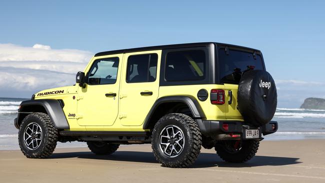 The Wrangler retains its prodigious off-road ability. Picture: Supplied.