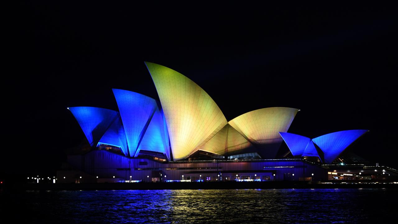 World landmarks light up in support of Israel after Hamas attacks