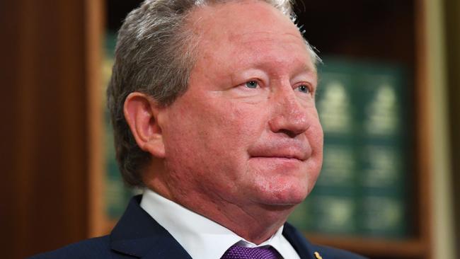 Businessman Andrew Forrest (AAP Image/James Ross)