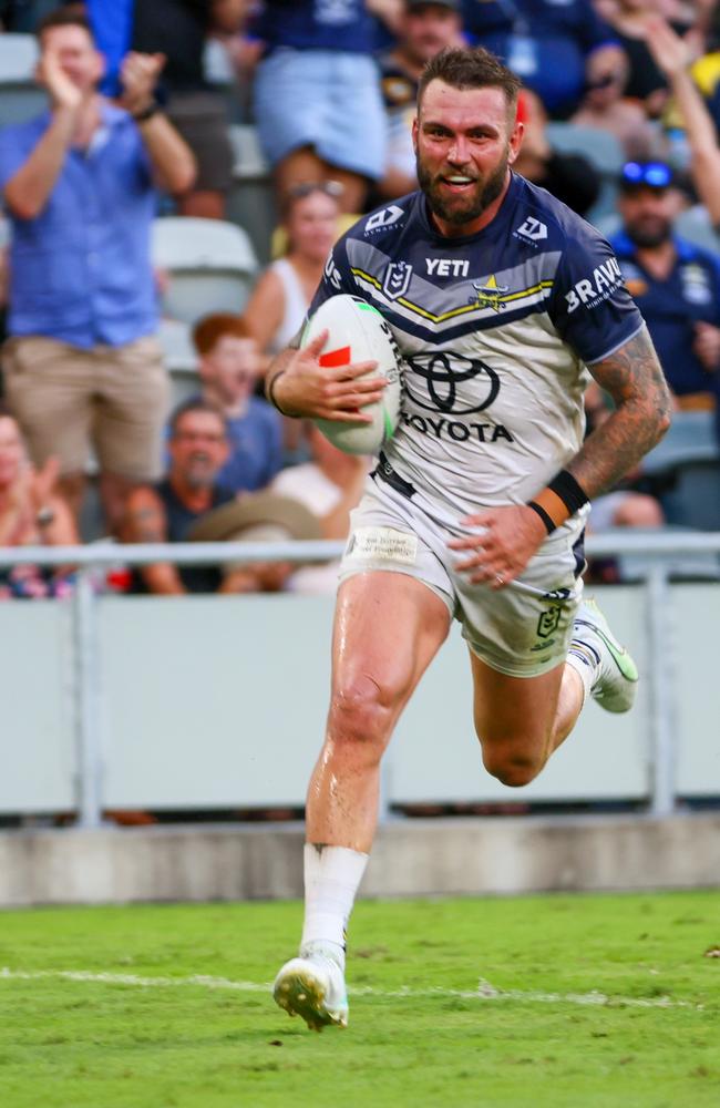 NRL 2024 RD05 North Queensland Cowboys v Gold Coast Titans - Kyle Feldt. Picture: NRL Imagery