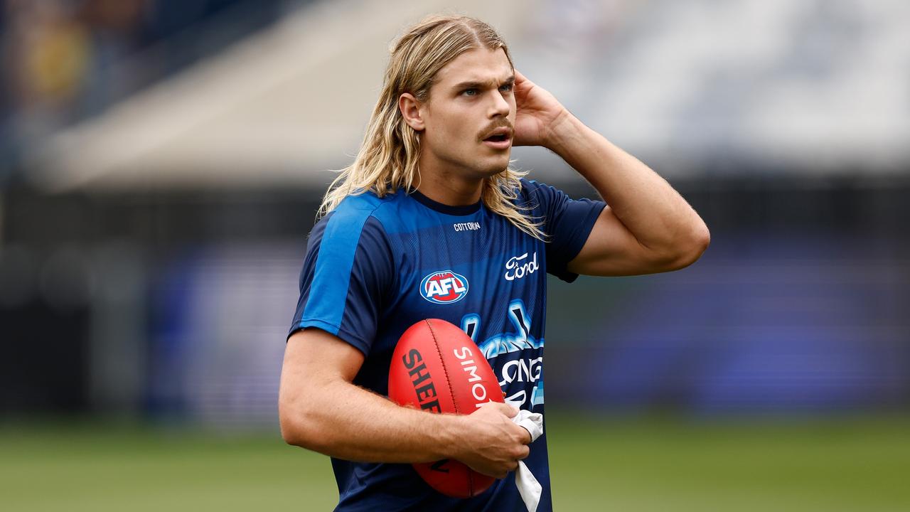 There were some concerns over Bailey Smith pre-match. (Photo by Michael Willson/AFL Photos via Getty Images)