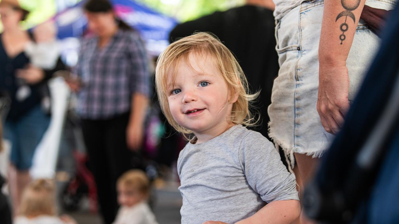 Children had at absolute blast at Messy Play Nambour on Wednesday. Photo: Joseph Byford Photography