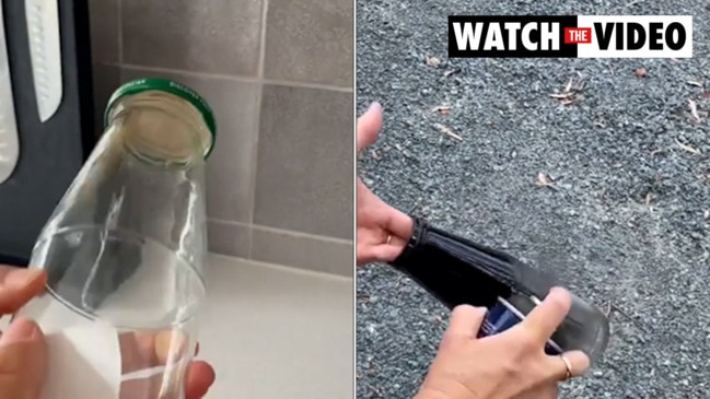 Woman’s Bunnings bottle hack goes viral