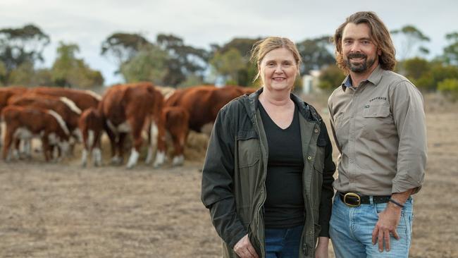 Welfare a priority: Britt-Marie Stegs and Chris Balazs from Provenir who are launching their mobile abattoir.