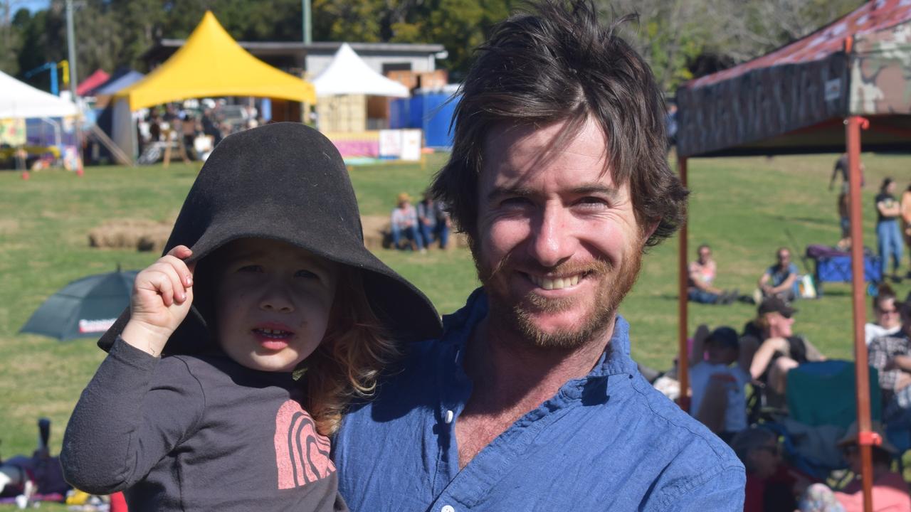 Mary River Festival at Kandanga, July 17, 2021: Rex and Luna.Pictures: Josh Preston