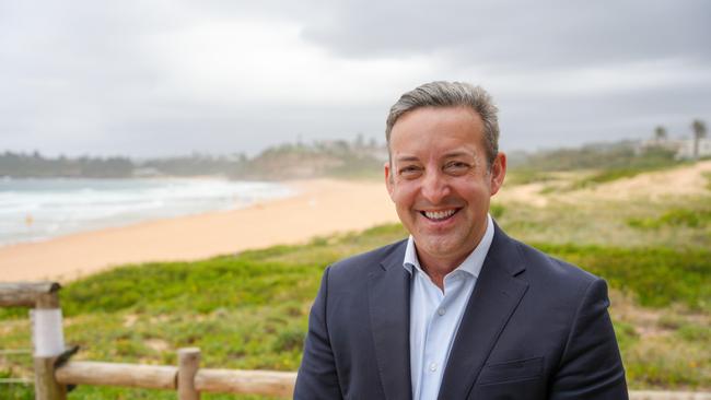 Liberal candidate for Mackellar, James Brown. Image: Patrick Blacker