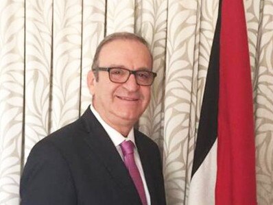 Head of the General Delegation of Palestine to Australi Izzat Salah Abdulhadiis.