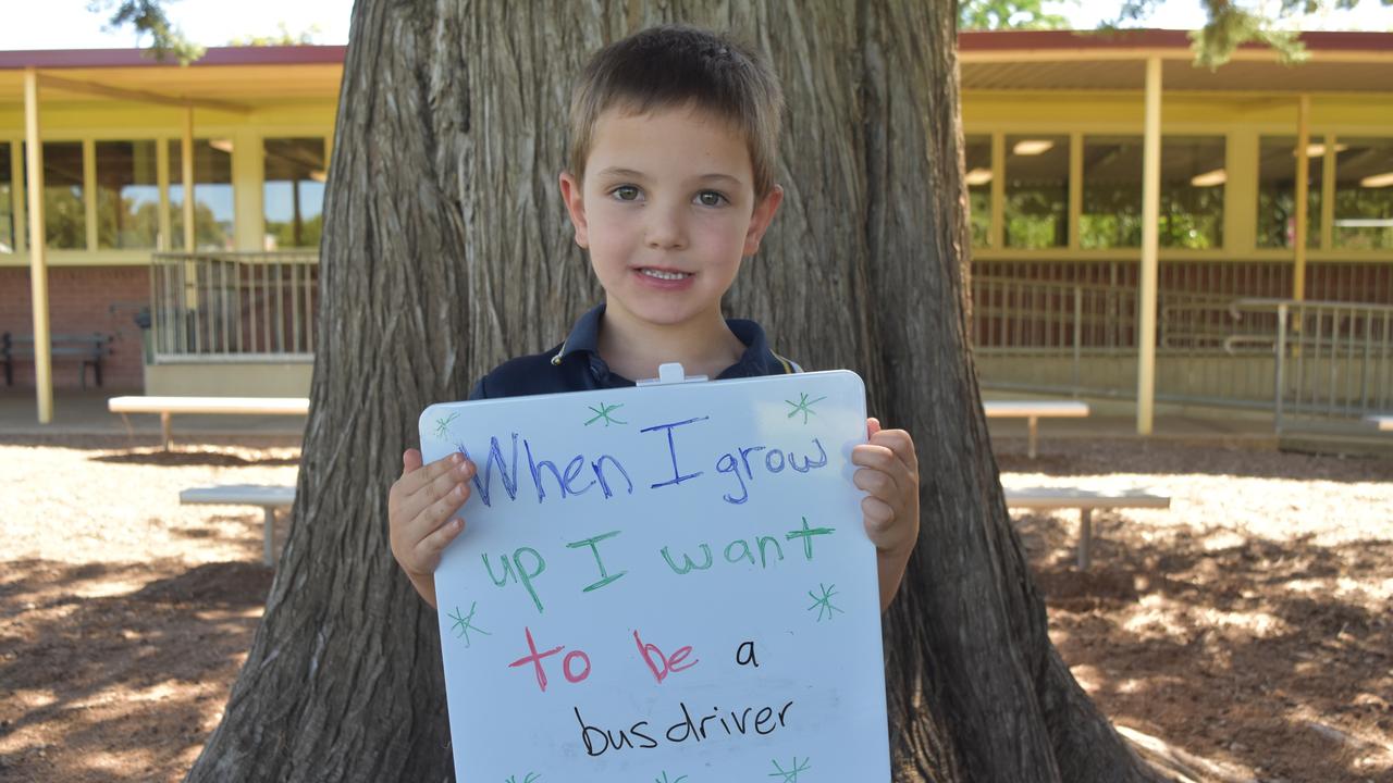 My First Year - South Wagga Public School students say what they would like to be when they grow up . Picture: Sam Turner