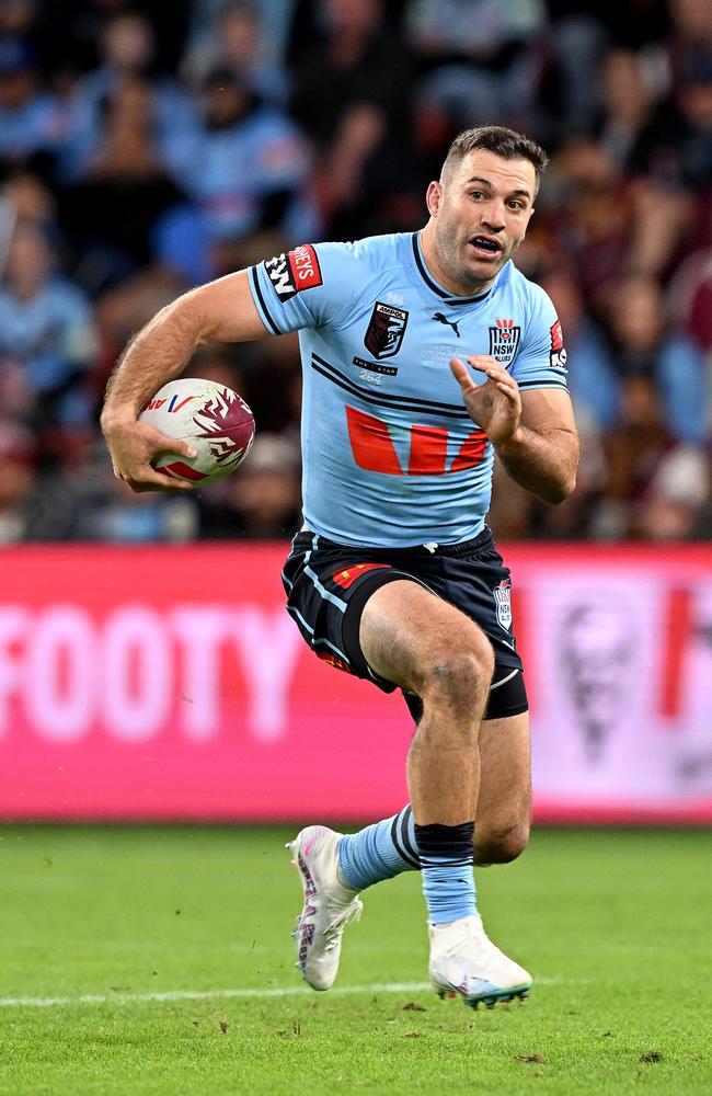 James Tedesco is not yet out of the Origin selection frame. Picture: Getty Images