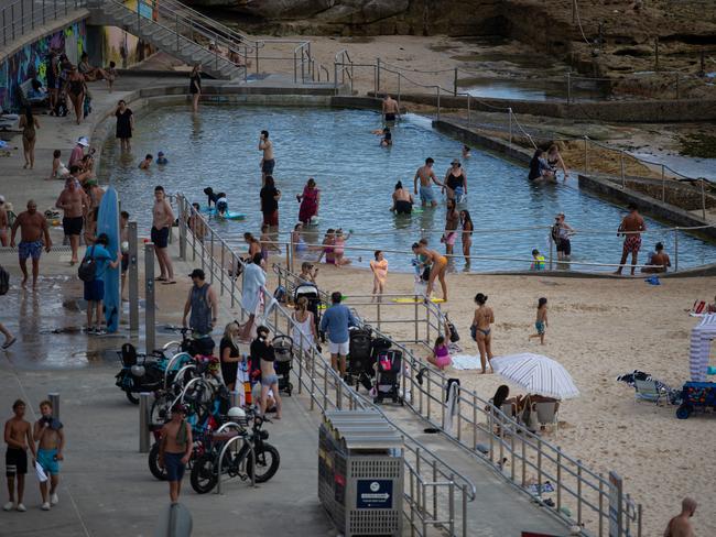 There are fears iconic Sydney beaches like Bondi will go untested if the cuts go ahead. Picture: NCA NewsWire