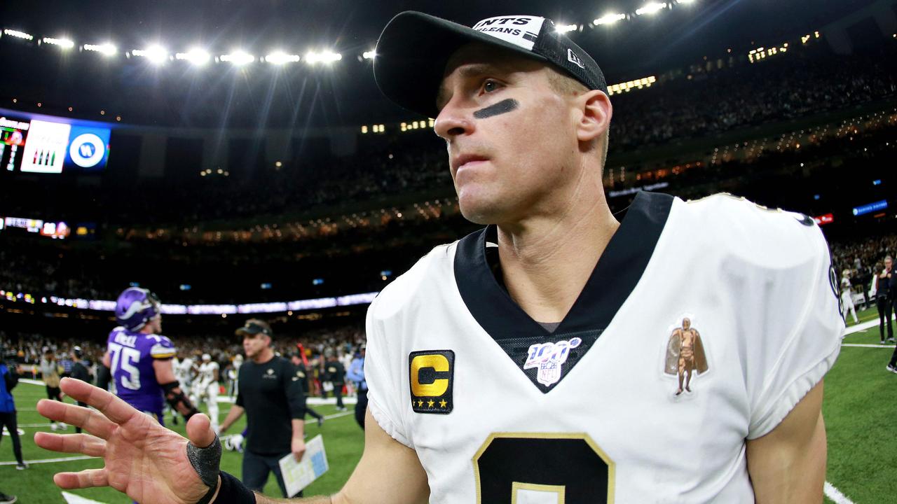 Drew Brees walked back on his earlier comments.