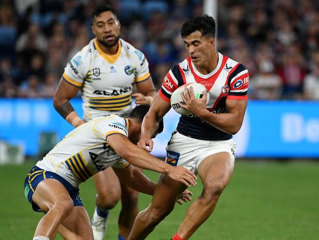 NRL 2023 RD05 Sydney Roosters v Parramatta Eels - Joseph-Aukuso Suaalii NRL PHOTOS