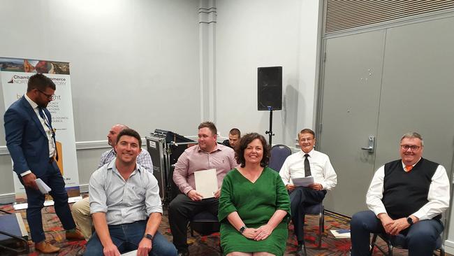 The Chamber of Commerce NT – Central Australian Region hosted the event featuring candidates from the Braitling, Gwoja, Namatjira and Araluen electorates.