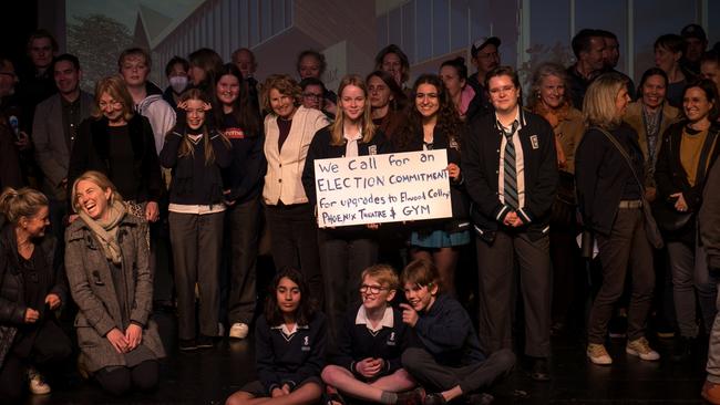 Elwood College wants state government funding to repair the gym and theatre. Picture: Supplied