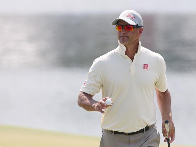 Adam Scott won’t compete in this year’s Australian PGA and Australian Open events. Picture: Mike Mulholland/Getty Images