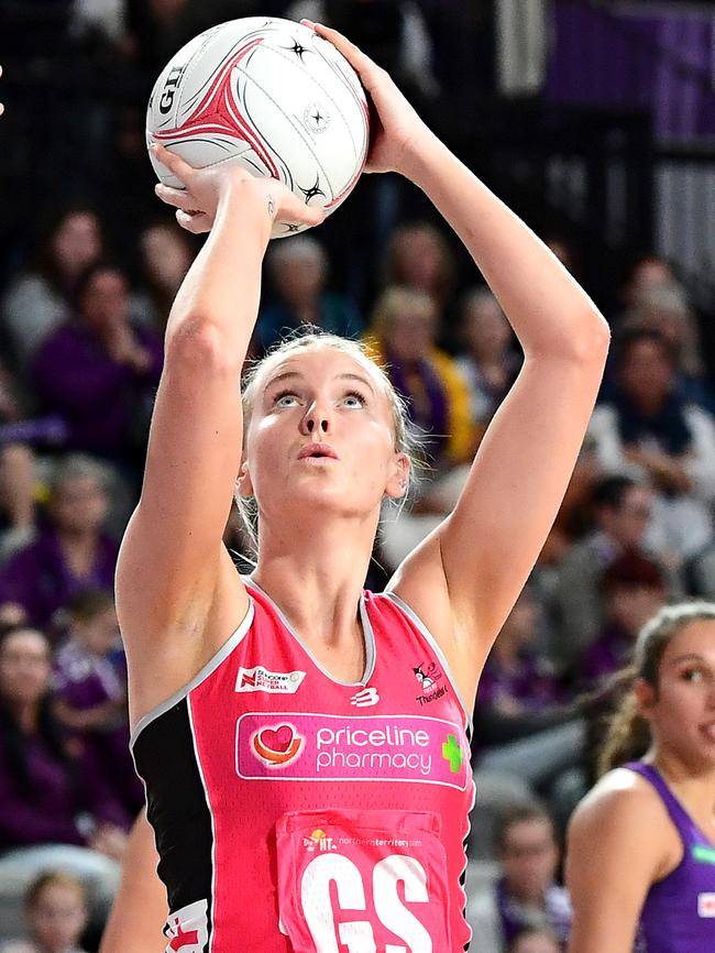 Sasha Glasgow shoots in August 2019. Picture: Bradley Kanaris/Getty Images