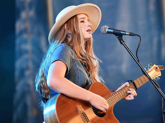 Keely Ellen performs at Gympie Music Muster. Picture: Patrick Woods.