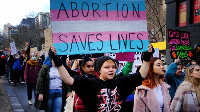 The Premier said the state’s abortion laws had ‘fallen way behind’ community expectations. Picture: NCA NewsWire / Luis Enrique Ascui