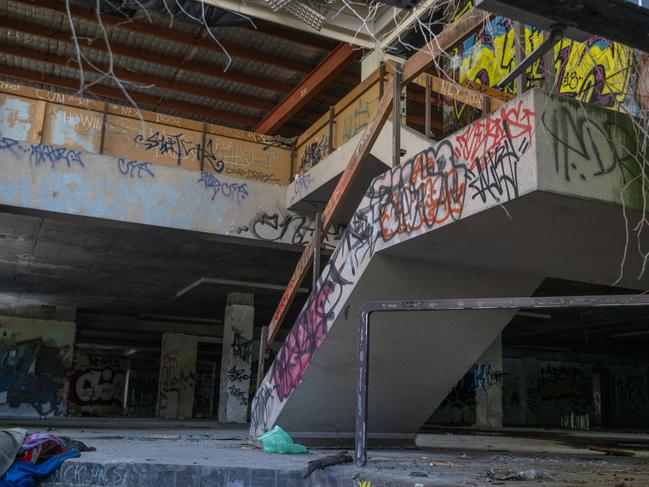 Inside the Cancer Council building. Picture: Tony Gough