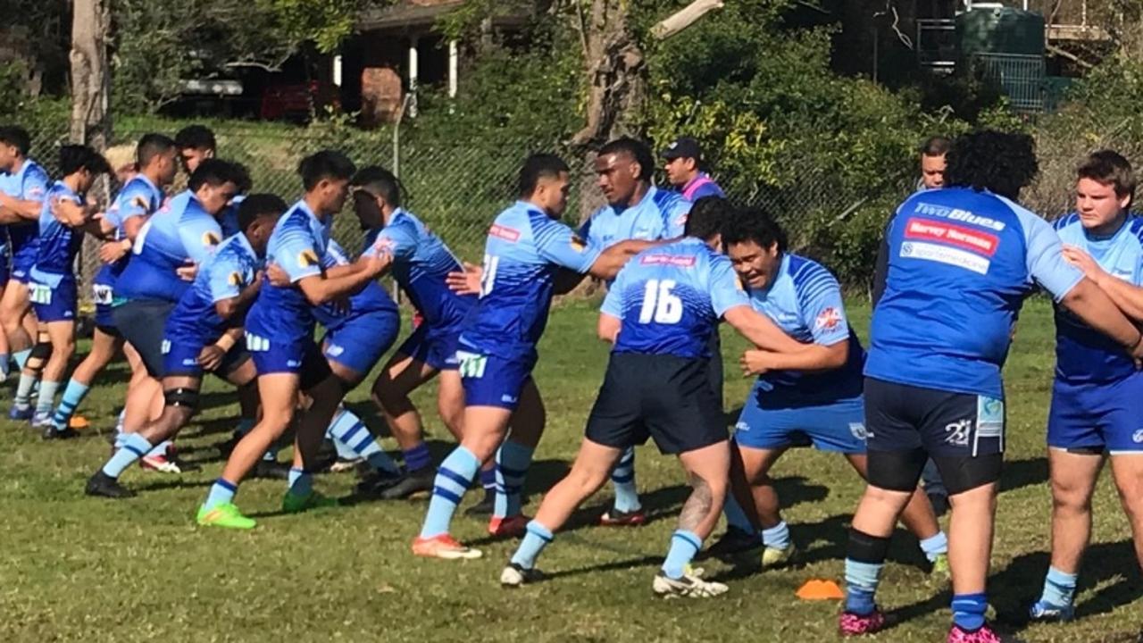 Rugby team stuns with singing peformance