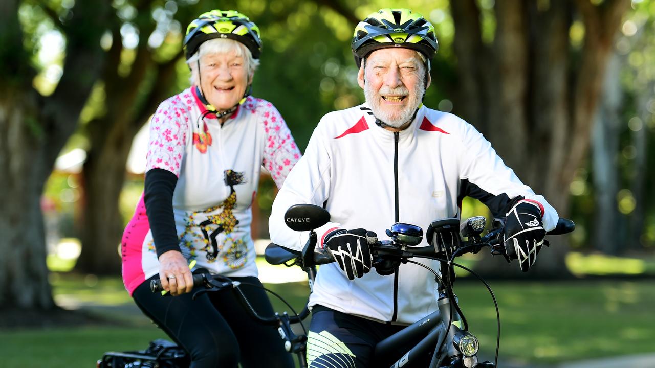 Townsville couple Elspeth and Ian Richardson take on tandem bike riding ...