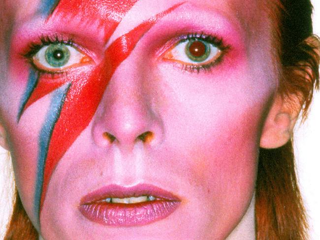 David Bowie as Ziggy Stardust for Neale Whitaker column for Sunday Herald Sun Realestate 22MAR15