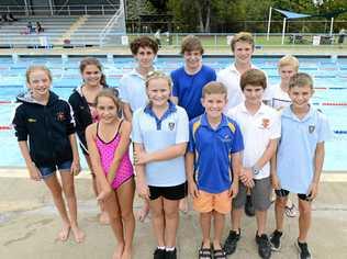 SCHOOL OF SUPERFISH: Grafton Swim Academy swimmers off to state swimming titles. PHOTO: ADAM HOURIGAN