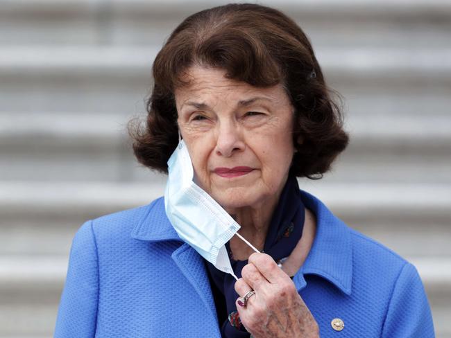 Senator Dianne Feinstein showed ‘noble opposition’. Picture: AFP