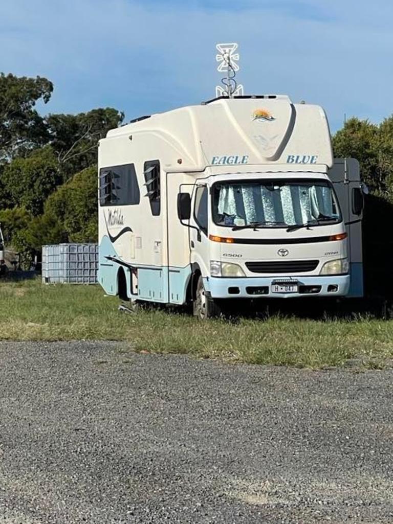 Displaced campers have shifted to the roadside on Childers Road, beyond the jurisdiction of Bundaberg council.