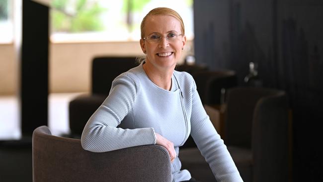 Tritium CEO Jane Hunter at The Australian’s Strategic Business Forum. Picture: Lyndon Mechielsen/The Australian