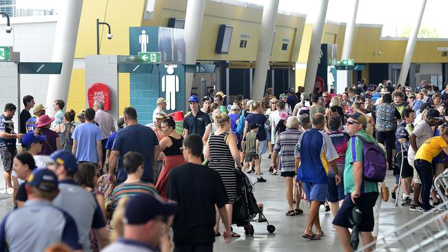 A family open day was held to officially unveil Townsville's new Queensland Country Bank Stadium to the public. PICTURE: MATT TAYLOR.