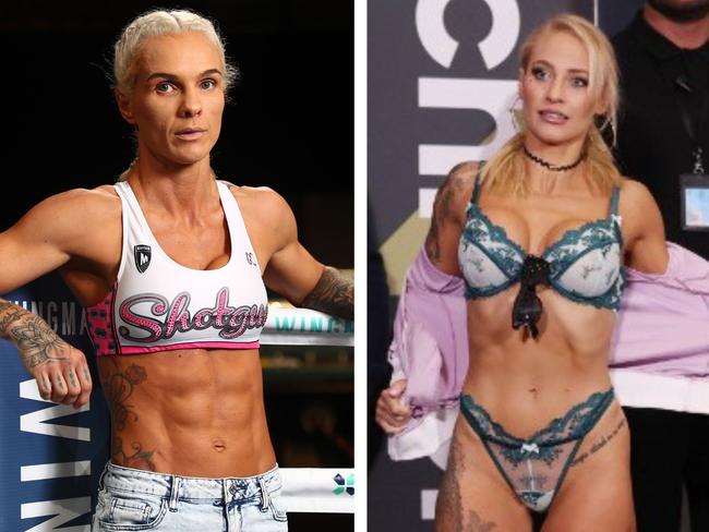 Shannon O'Connell has slammed Ebanie Bridges. Photo: Getty Images and Matchroom Boxing