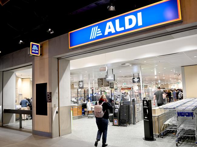 SYDNEY, AUSTRALIA - NewsWire Photos ,AUGUST 21, 2022:Generic image of Aldi store.Picture: NCA NewsWire / Jeremy Piper