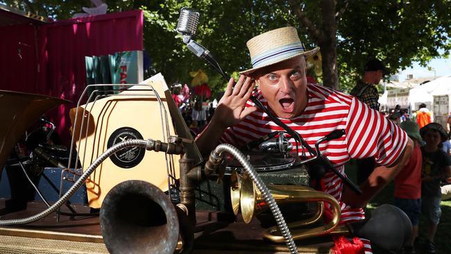 Taste performer Gramophone Man. Picture: NIKKI DAVIS-JONES