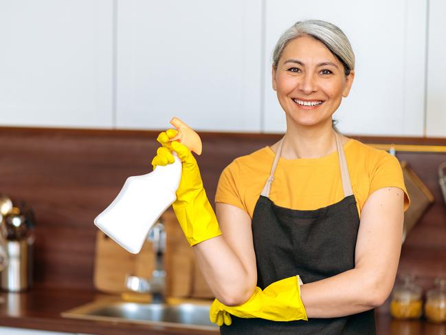 Break your cleaning up into bite-sized chunks to keep on top of it. Picture: iStock