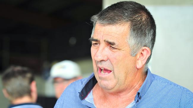 Trainer Alan Pateman at Ferguson Park, Gladstone Turf Club. Photo: Mike Richards.