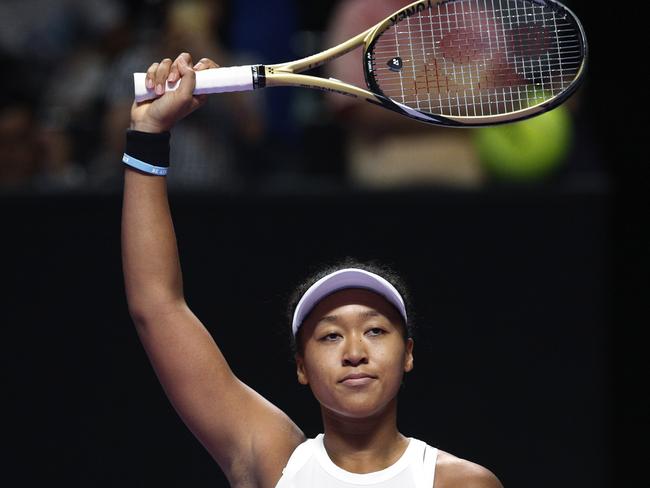 Naomi Osaka will resume her rivalry with Barty. Picture: AP/Andy Wong