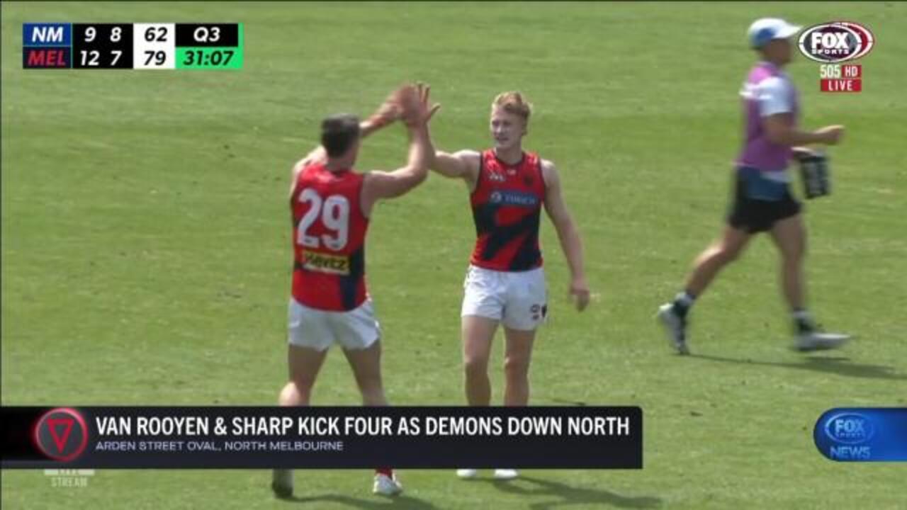 Demons "run riot" in pre-season win