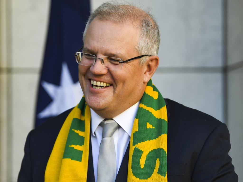 Australian Prime Minister Scott Morrison told Australians who are panic buying to ‘stop it’. Picture: AAP Image/Lukas Coch
