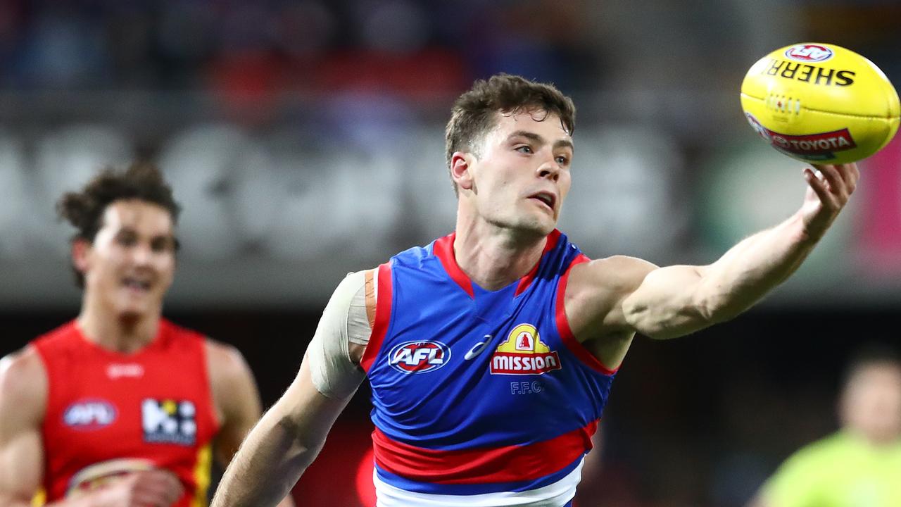 Josh Dunkley returned to the pitch after shoulder surgery much quicker than he anticipated. Picture: Chris Hyde / AFL Photos via Getty Images