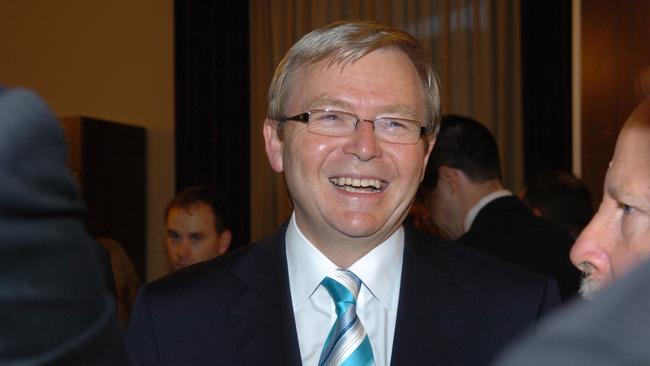 As a young diplomat, Kevin Rudd also got into trouble with a Chinese translation.