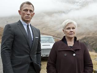 Judi Dench played Bond’s boss, M, in seven films.