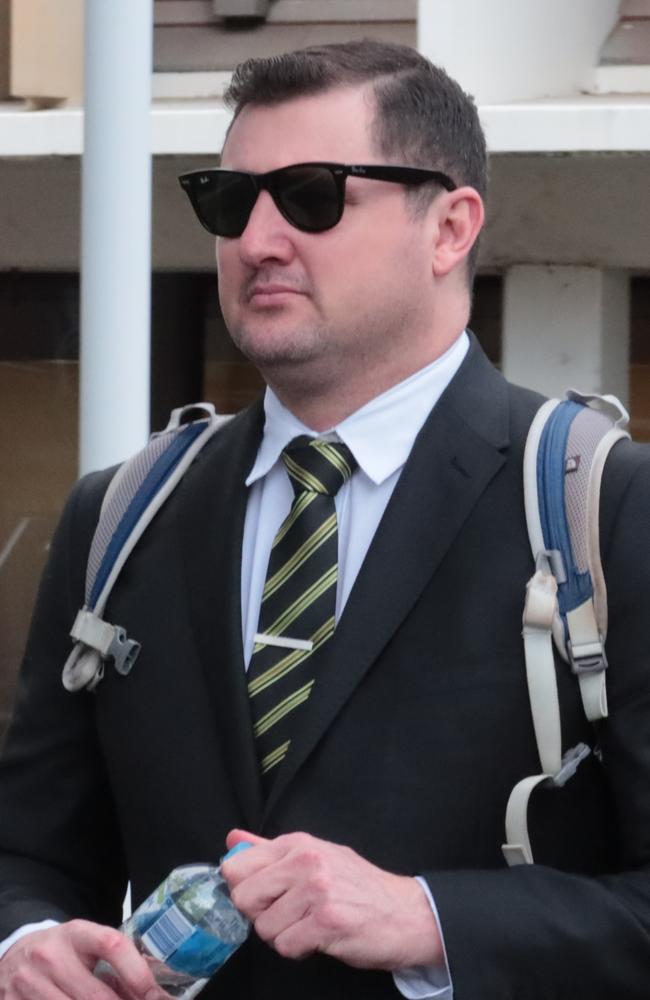 One-game NRL player Keith Eshman is charged with sexually touching a child under 10. Picture: Dylan Arvela